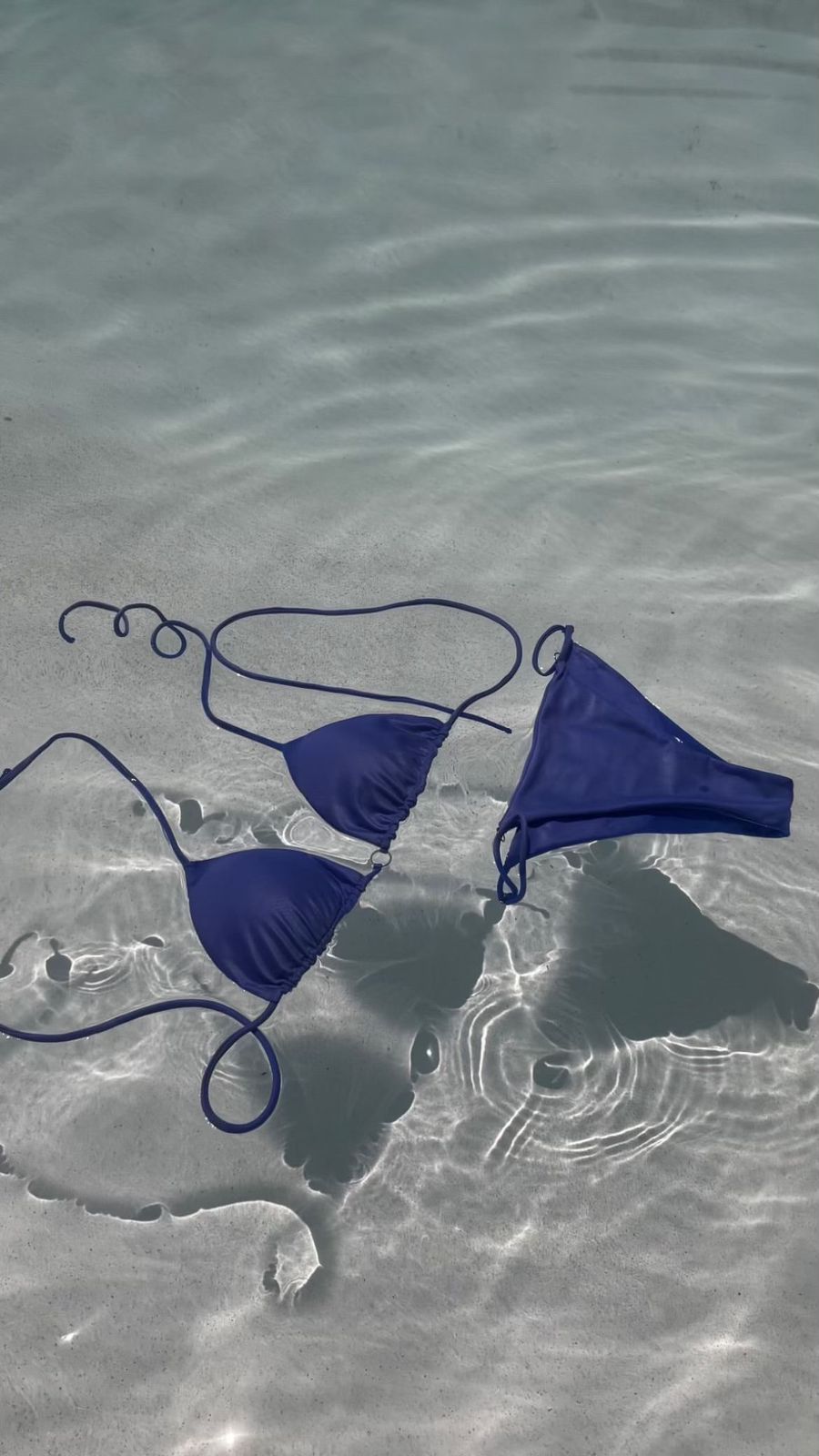 Aitana metálico - Azul